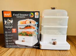 Cuiseur Vapeur Electrique RAF 12L : Pour une cuisine saine, rapide et savoureuse.